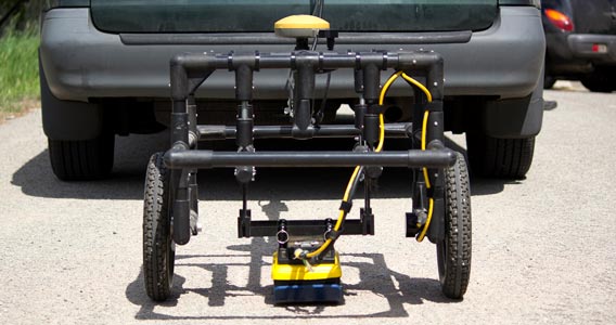Pavement Constructur Survey and analyse using Noggin GPR