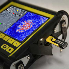 use USB transfer GPR survey data