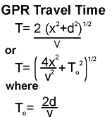 Travel-time-equation
