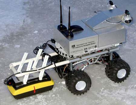 Rover GPR deployment research University of Toronto