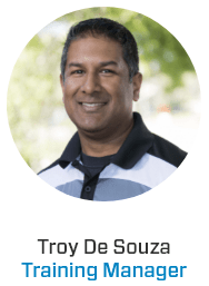 Troy De Souza, Training Manager